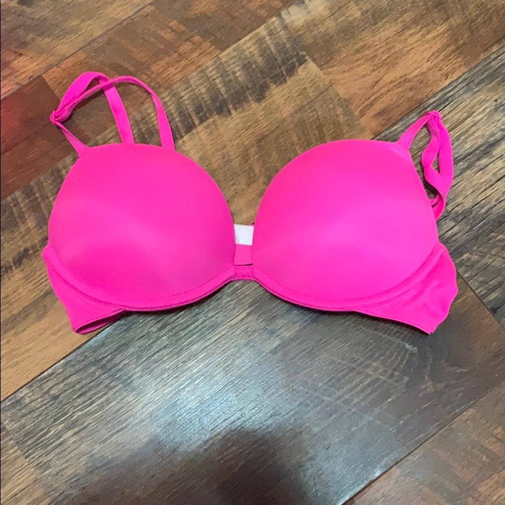 Pink brand super push up bra